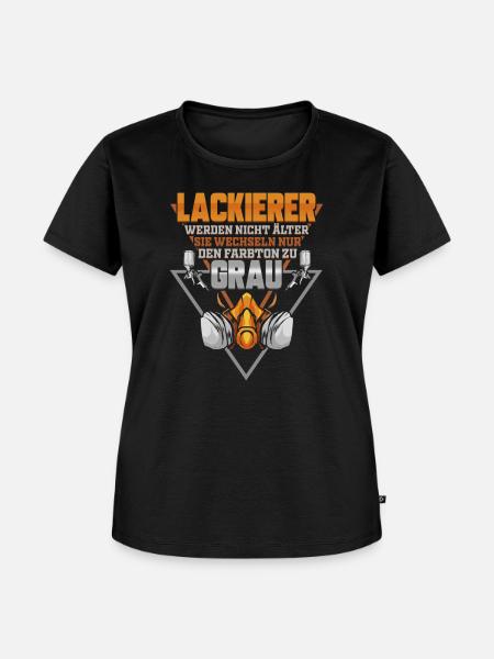 Lackierer Werden Nicht Älter Autolackierer - Frauen Premium Bio T-Shirt - Schwarz