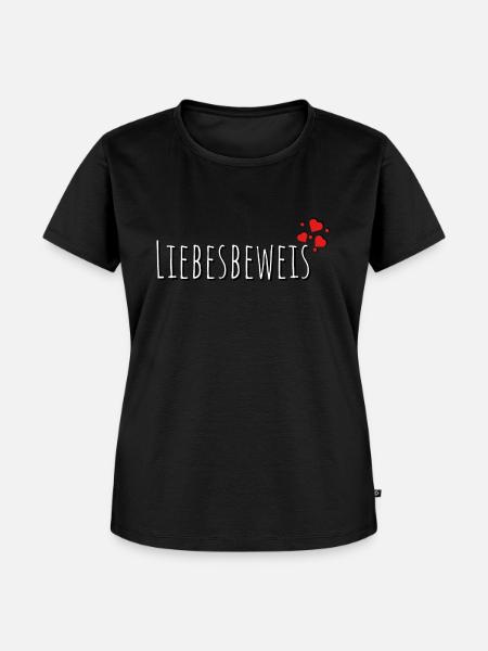 Liebesbeweis - Frauen Premium Bio T-Shirt - Schwarz