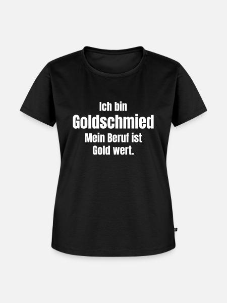 Goldschmied - Frauen Premium Bio T-Shirt - Schwarz