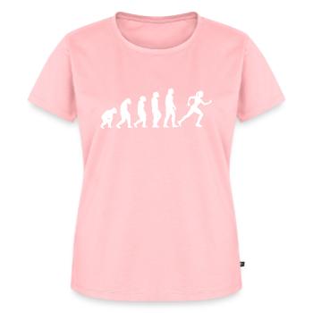 Evolution Running Runner Endurance Development - Women's Premium Organic T-shirt - rose - Front - AI Model Female 172 dark (172cm)