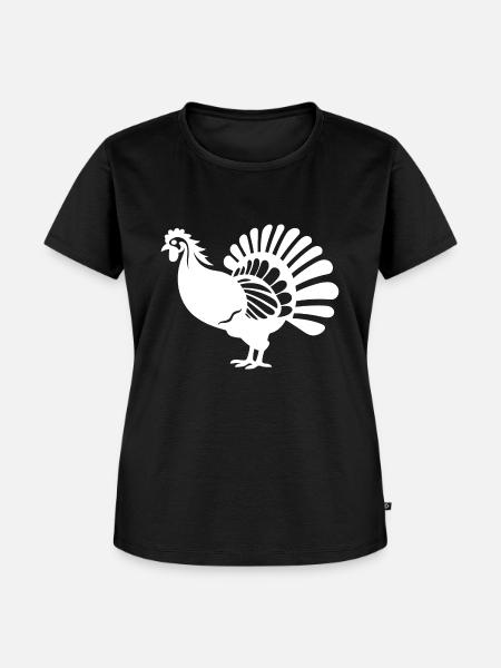 Truthühner - Frauen Premium Bio T-Shirt - Schwarz