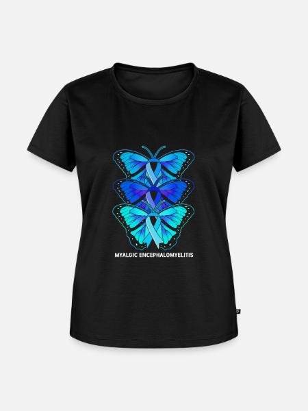 ME CFS - Frauen Premium Bio T-Shirt - Schwarz