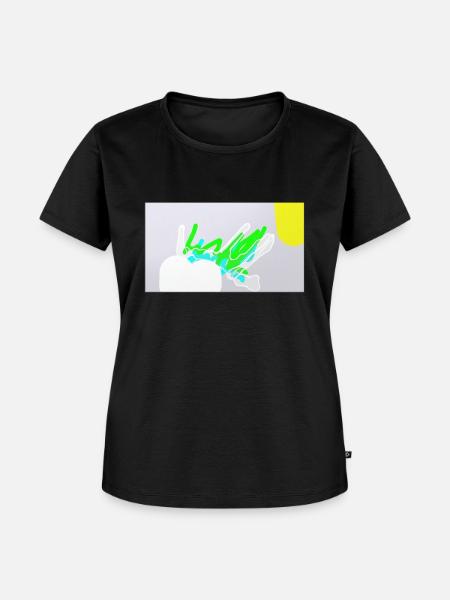 edgar louis1 - Frauen Premium Bio T-Shirt - Schwarz