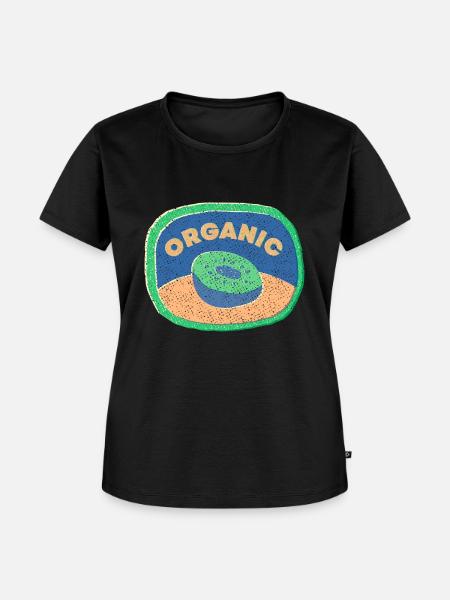 Organic Fresh - Frauen Premium Bio T-Shirt - Schwarz