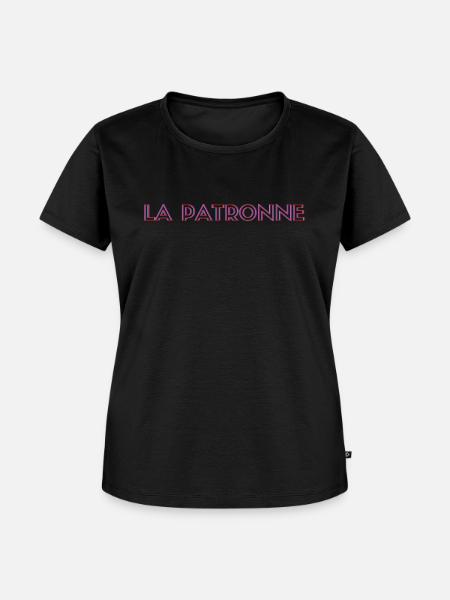 der Chef - Frauen Premium Bio T-Shirt - Schwarz