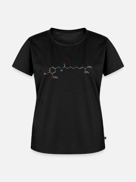 Capsaicin - Frauen Premium Bio T-Shirt - Schwarz