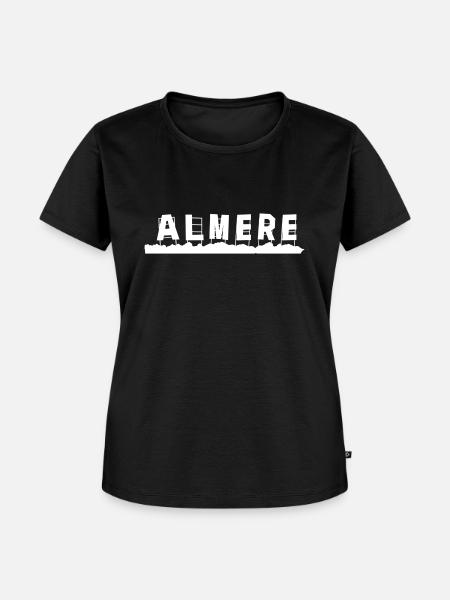 Almere - Frauen Premium Bio T-Shirt - Schwarz
