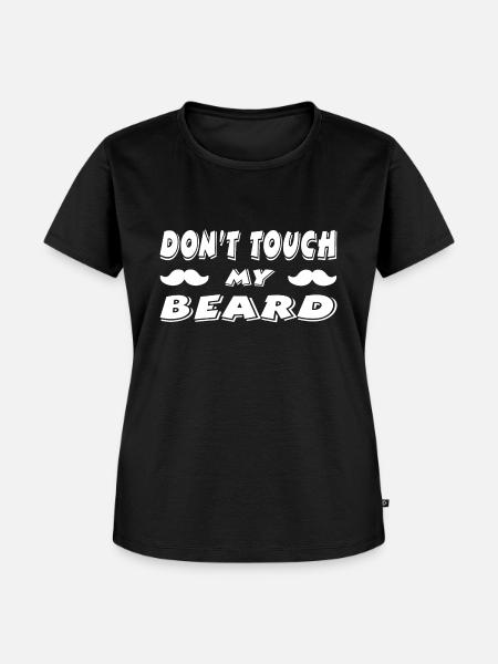 Bart - Frauen Premium Bio T-Shirt - Schwarz