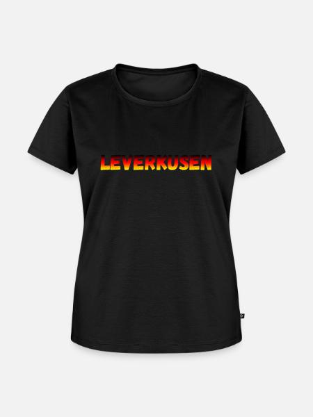 Leverkusen - Frauen Premium Bio T-Shirt - Schwarz