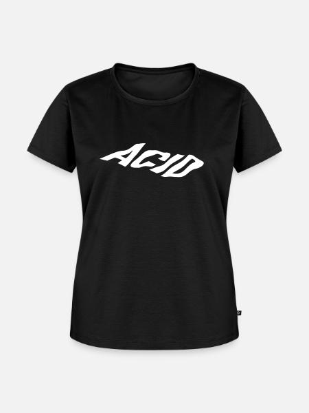 ACID LIQUID - Frauen Premium Bio T-Shirt - Schwarz