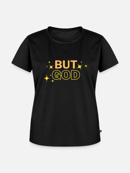 Aber GOTT - Frauen Premium Bio T-Shirt - Schwarz