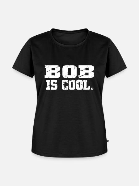 Bob - Bobsport - Bobfahrer - Bobbahn - Frauen Premium Bio T-Shirt - Schwarz
