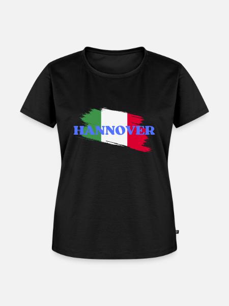 Hannover - Frauen Premium Bio T-Shirt - Schwarz