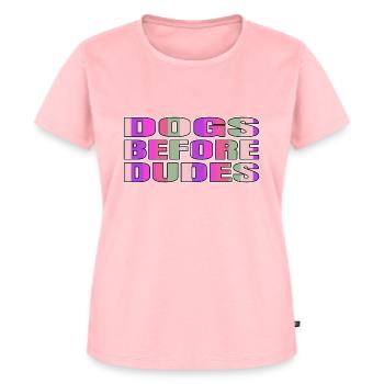 4 juillet beagle papa chien amour cadeau beagle lovers - T-shirt Premium bio Femme - rose - Devant - AI Model Female 172 dark (172cm)