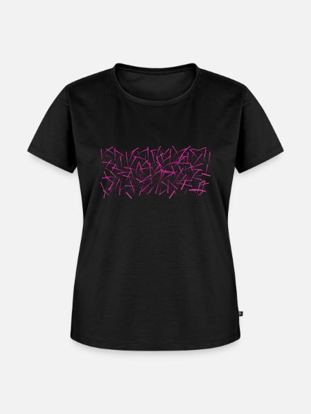 Pink - Frauen Premium Bio T-Shirt - Schwarz