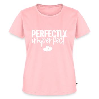 Perfectly Imperfect - Frauen Premium Bio T-Shirt - Rosa - Vorne - AI Model Female 172 dark (172cm)
