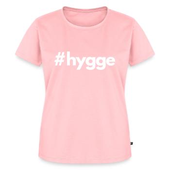 HYGGE Danemark cozy, Scandi fan, Scandinavie - T-shirt Premium bio Femme - rose - Devant - AI Model Female 172 dark (172cm)
