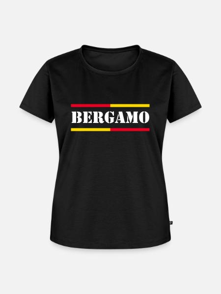 Bergamo - Frauen Premium Bio T-Shirt - Schwarz
