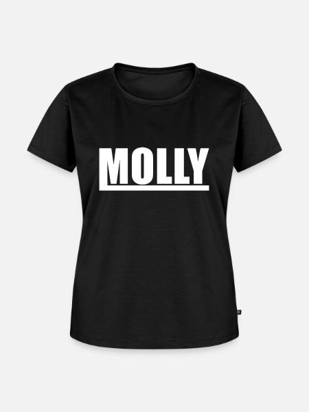 Molly - Frauen Premium Bio T-Shirt - Schwarz