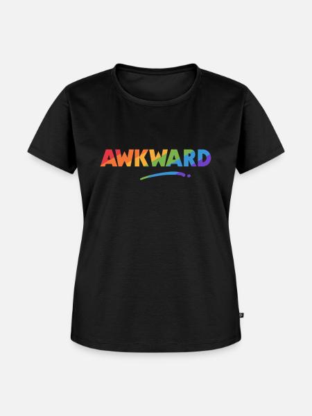 Peinlich - Frauen Premium Bio T-Shirt - Schwarz