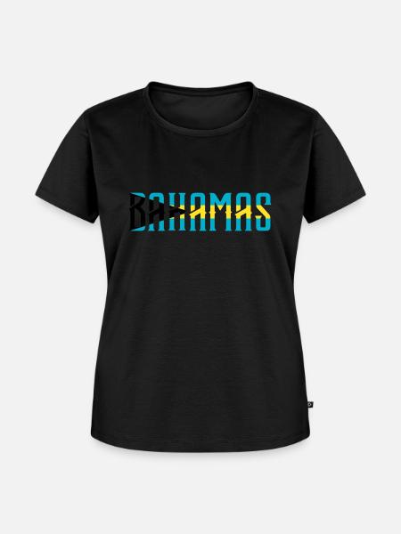 Bahamas - Frauen Premium Bio T-Shirt - Schwarz