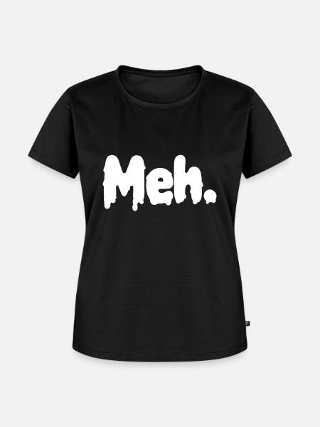 Ähm. - Frauen Premium Bio T-Shirt - Schwarz