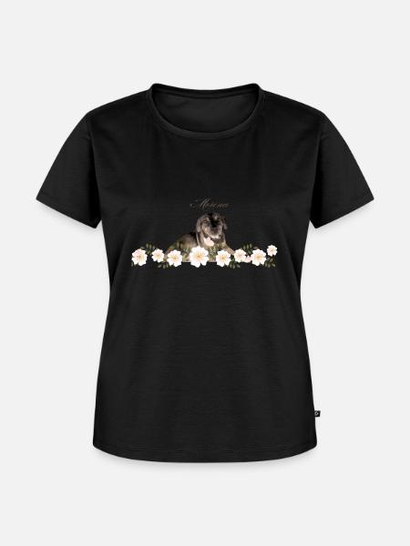Weiche Zimtpfoten Brünettes Haustier - Frauen Premium Bio T-Shirt - Schwarz