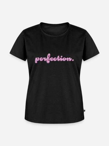 perfection - Frauen Premium Bio T-Shirt - Schwarz