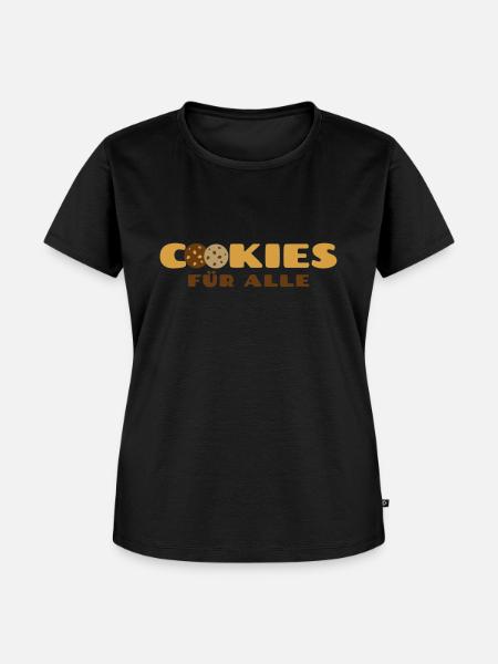 Cookies - Frauen Premium Bio T-Shirt - Schwarz