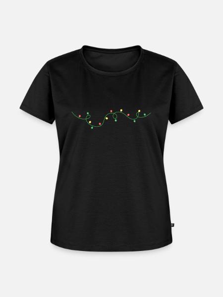 BELEUCHTUNG - Frauen Premium Bio T-Shirt - Schwarz