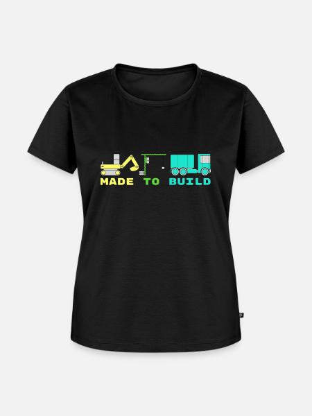 Baustelle - Frauen Premium Bio T-Shirt - Schwarz