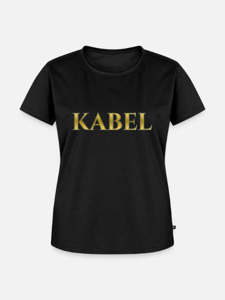 Kabel - Frauen Premium Bio T-Shirt - Schwarz