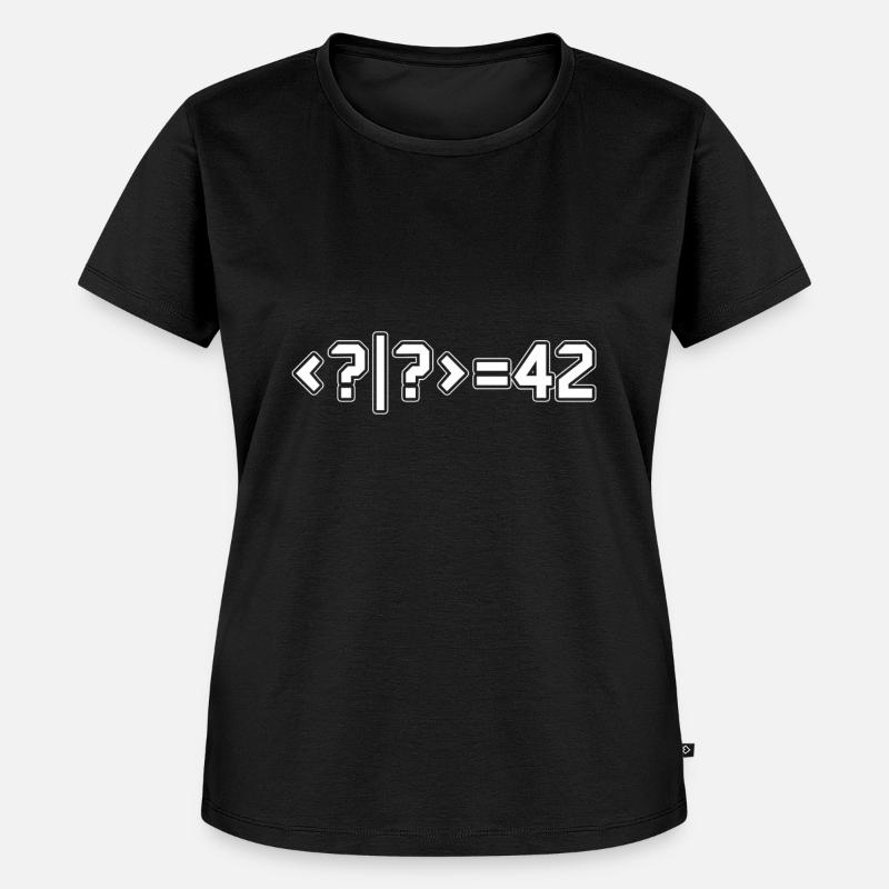 Physics Answer Universal - Women's Premium Organic T-shirt - black