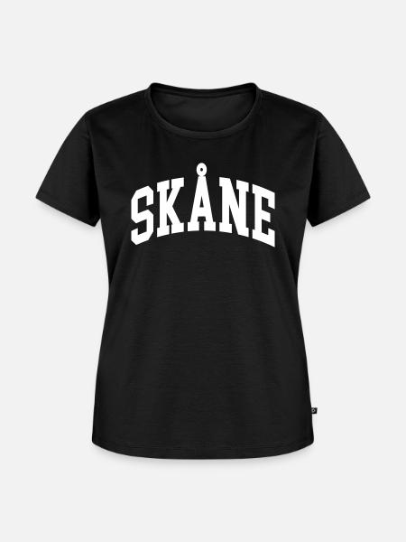 Skåne - Frauen Premium Bio T-Shirt - Schwarz