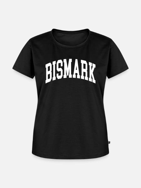Bismarck - Frauen Premium Bio T-Shirt - Schwarz