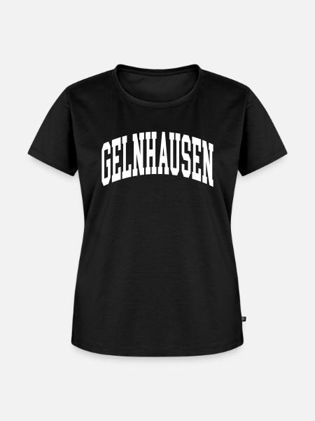 Gelnhausen - Frauen Premium Bio T-Shirt - Schwarz
