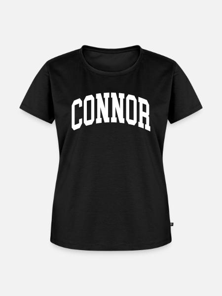 Connor - Frauen Premium Bio T-Shirt - Schwarz