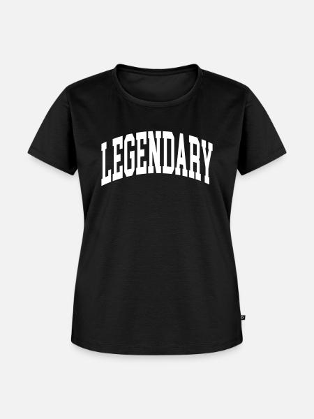 Legendary - Frauen Premium Bio T-Shirt - Schwarz