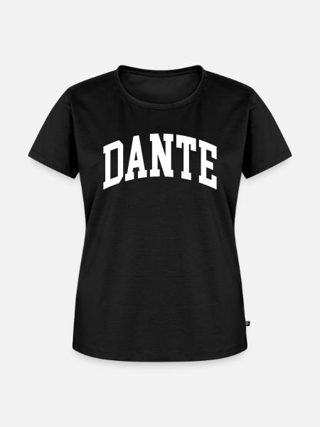 Dante - Frauen Premium Bio T-Shirt - Schwarz