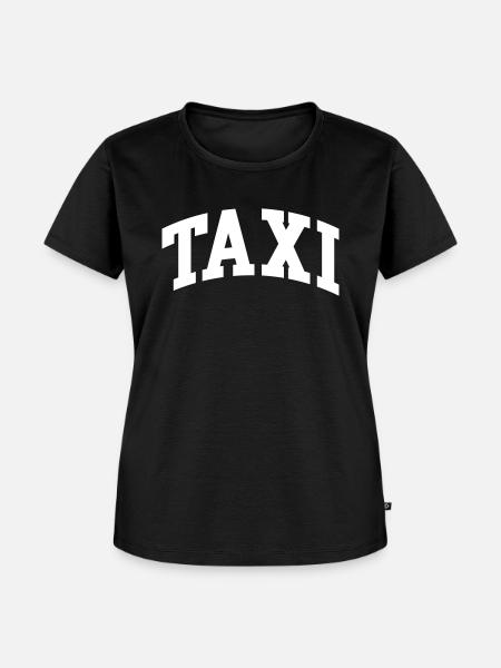 Taxi - Frauen Premium Bio T-Shirt - Schwarz