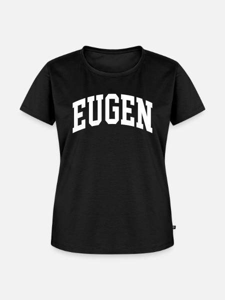 Eugen - Frauen Premium Bio T-Shirt - Schwarz