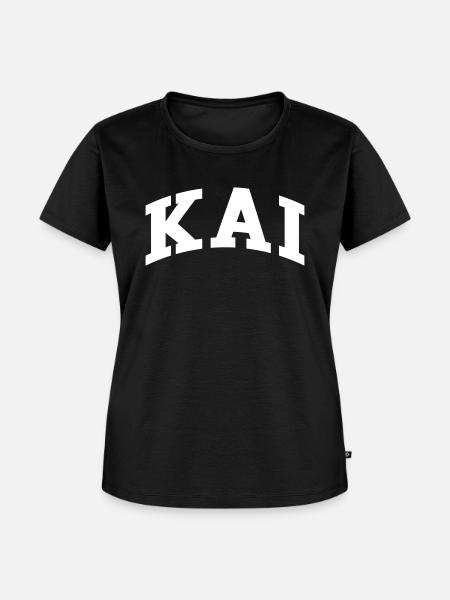 Kai - Frauen Premium Bio T-Shirt - Schwarz