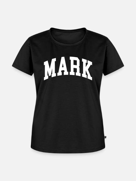 Mark - Frauen Premium Bio T-Shirt - Schwarz