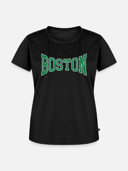 Boston - Frauen Premium Bio T-Shirt - Schwarz