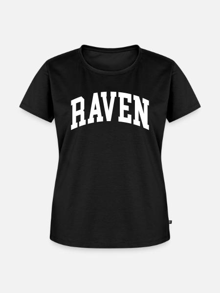 Raven - Frauen Premium Bio T-Shirt - Schwarz