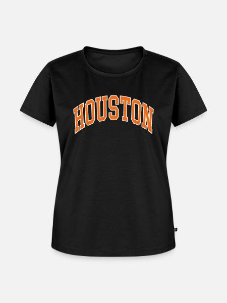Houston - Frauen Premium Bio T-Shirt - Schwarz