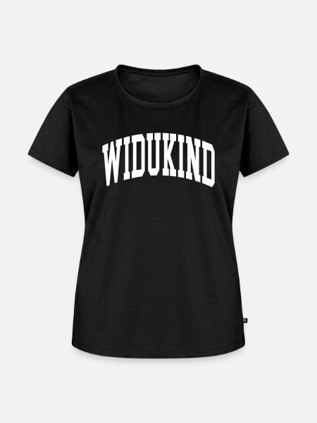 Widukind - Frauen Premium Bio T-Shirt - Schwarz