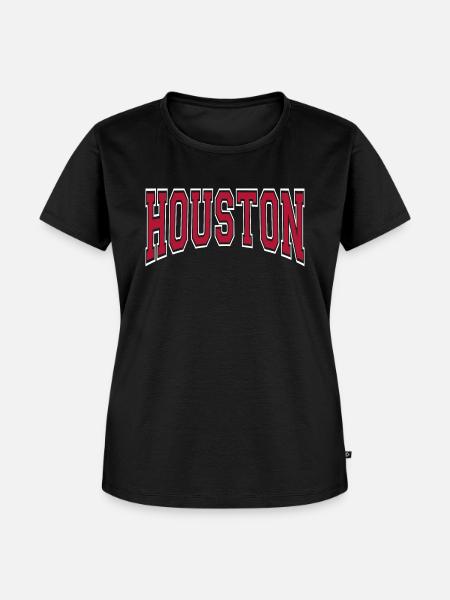 Houston - Frauen Premium Bio T-Shirt - Schwarz