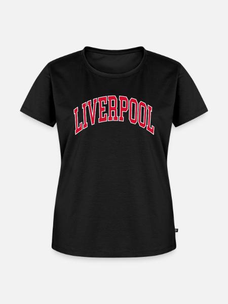 Liverpool - Frauen Premium Bio T-Shirt - Schwarz