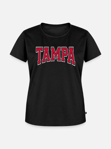 Tampa - Frauen Premium Bio T-Shirt - Schwarz